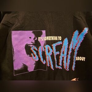 Vintage 90s Rebel Yell/Scream Collab Shirt, Size Large